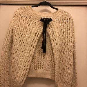 Bethany Mota open back sweater